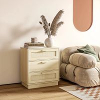Comoda Katriel con Ratán Color Rovere TU MESITA