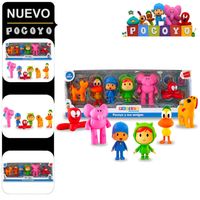 Set de Figuras Articulables Pocoyo y sus Amigos POCOYOM-6