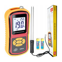 Medidor de Humedad y Temperatura de Granos - BENETECH GM640