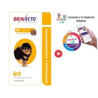 Combo Antipulga Bravecto 2-4.5kg más Gratis Geolocalizador
