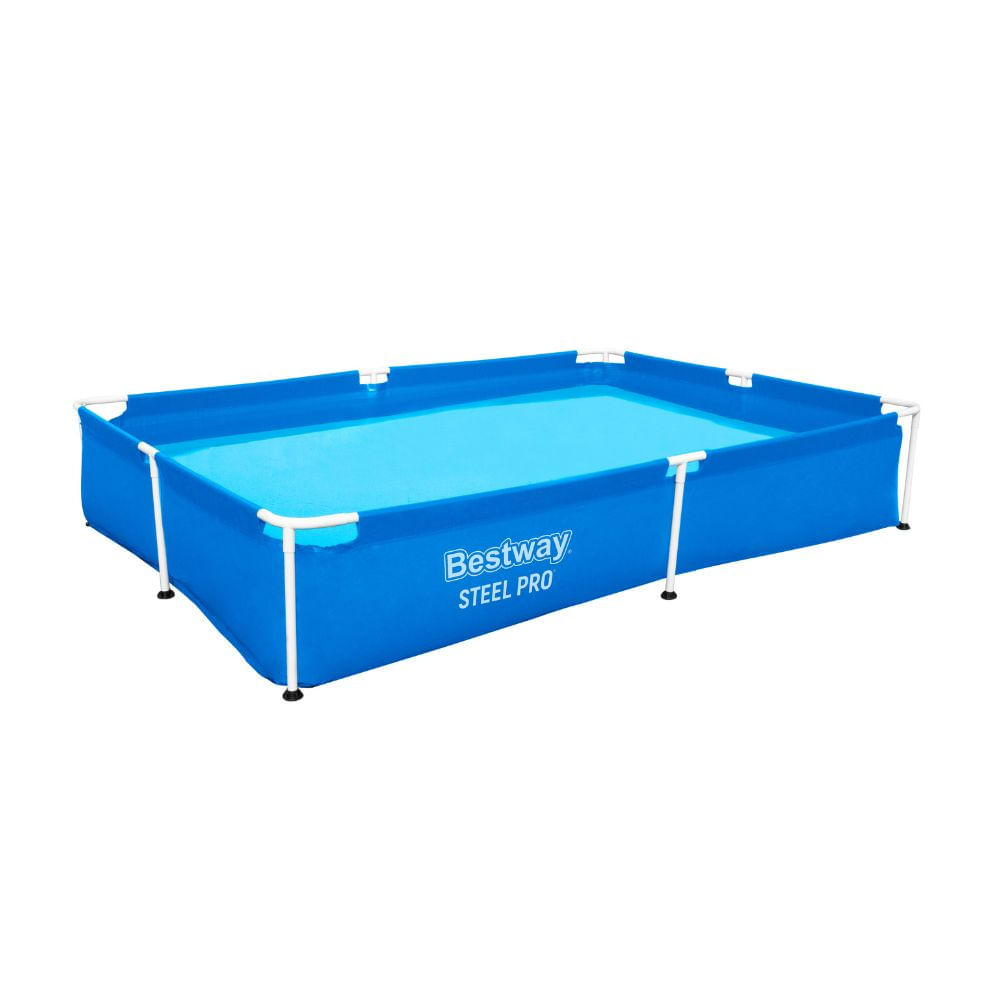 Piscina Estructural Rectangular Bestway Steel Pro 1500L 228x159x42cm Azul