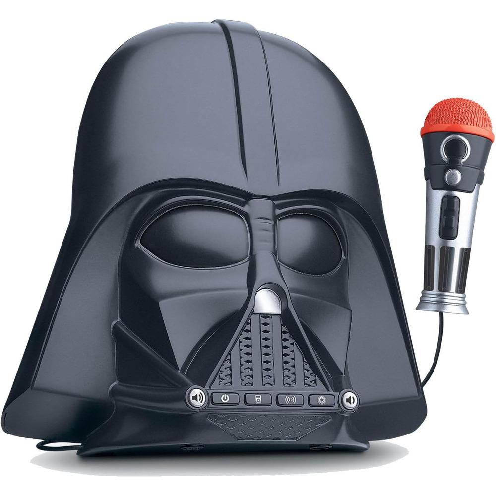 eKids Star Wars radiocasete Darth Vader con cambio de voz y efectos de sonido