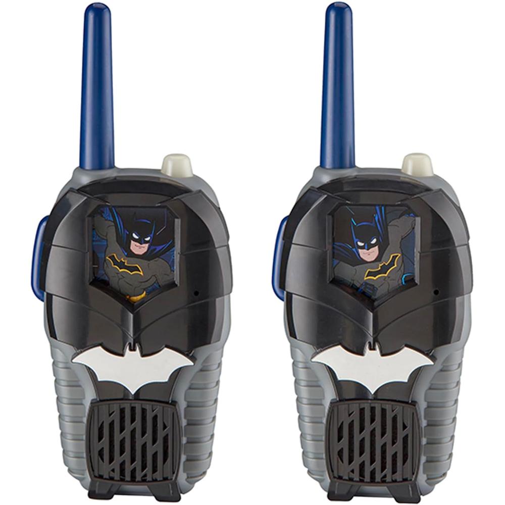 eKids Batman walkie talkies luminosos infantiles antiestáticos para exteriores