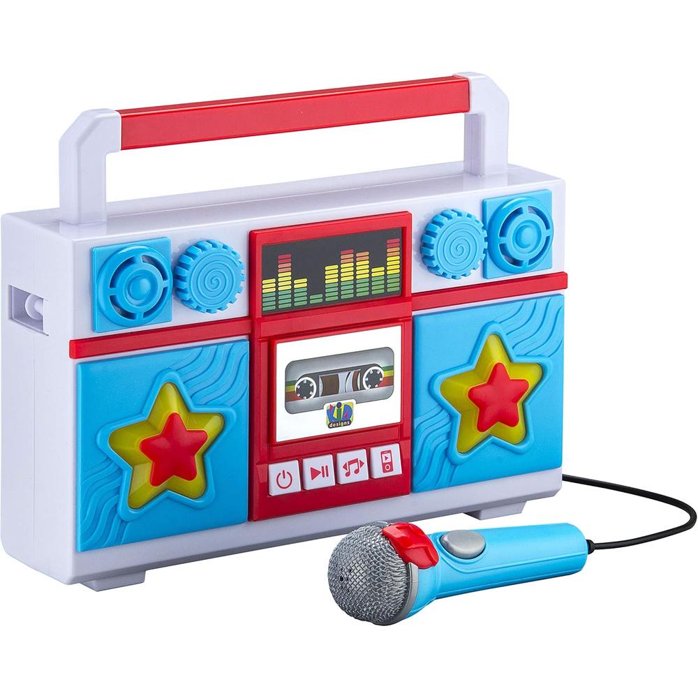 eKids Mother Goose altavoz infantil con micrófono y función karaoke