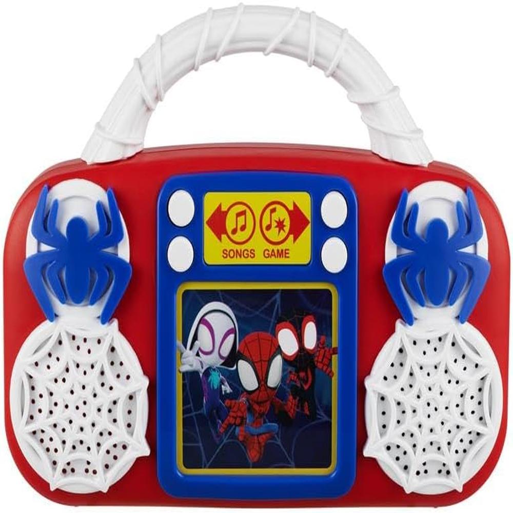 eKids Spidey reproductor musical infantil con juego de baile congelado