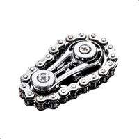Juguete Spinner De Mano Modelo Engranaje De Cadena Giratorio