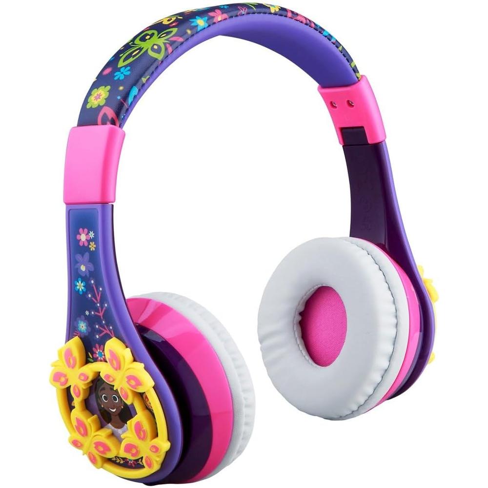 eKids Encanto auriculares Bluetooth infantiles plegables con micrófono