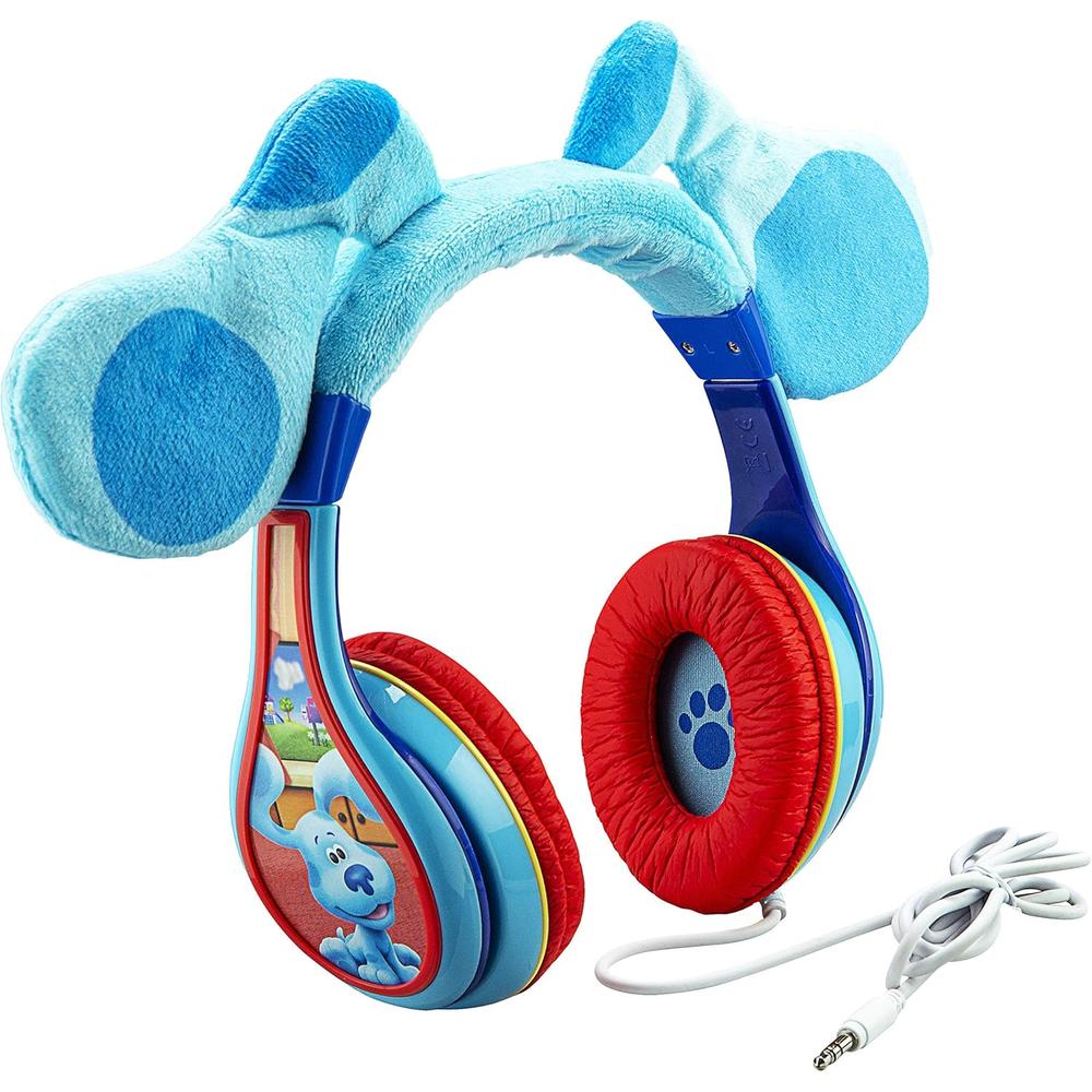 eKids Blues Clues auriculares infantiles con cable y volumen limitado