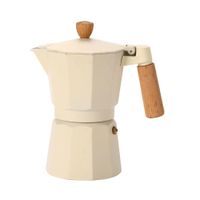 Cafetera Moka Italiana 9 Tazas - 450ml Crema Elegante