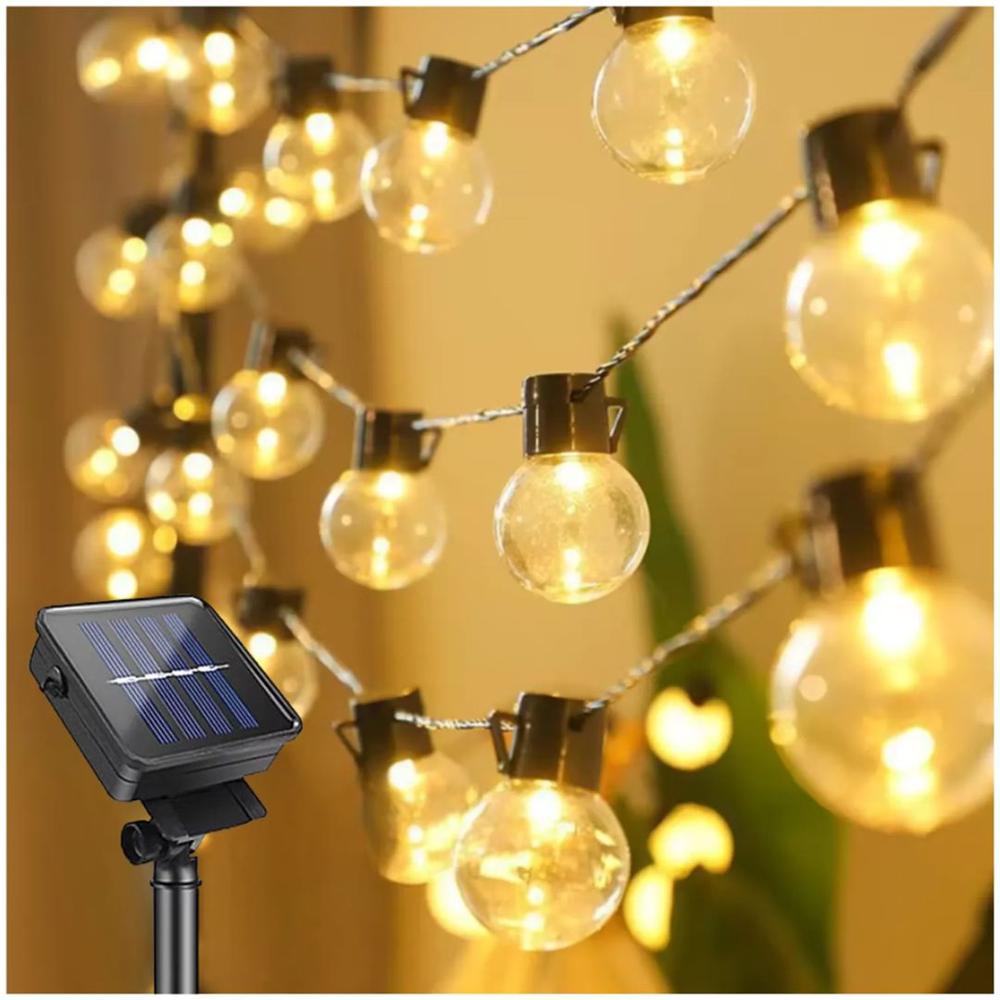 Guirnalda Colgante con Panel Solar 10 Focos