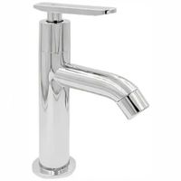 Grifo Llave bajo para Ovalin o bowl  de 14cm de Acero Cromado