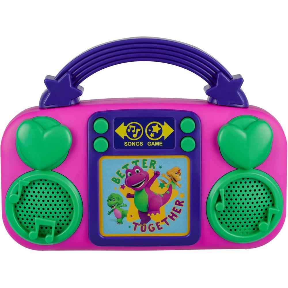 eKids Barney reproductor musical infantil con juego de baile congelado