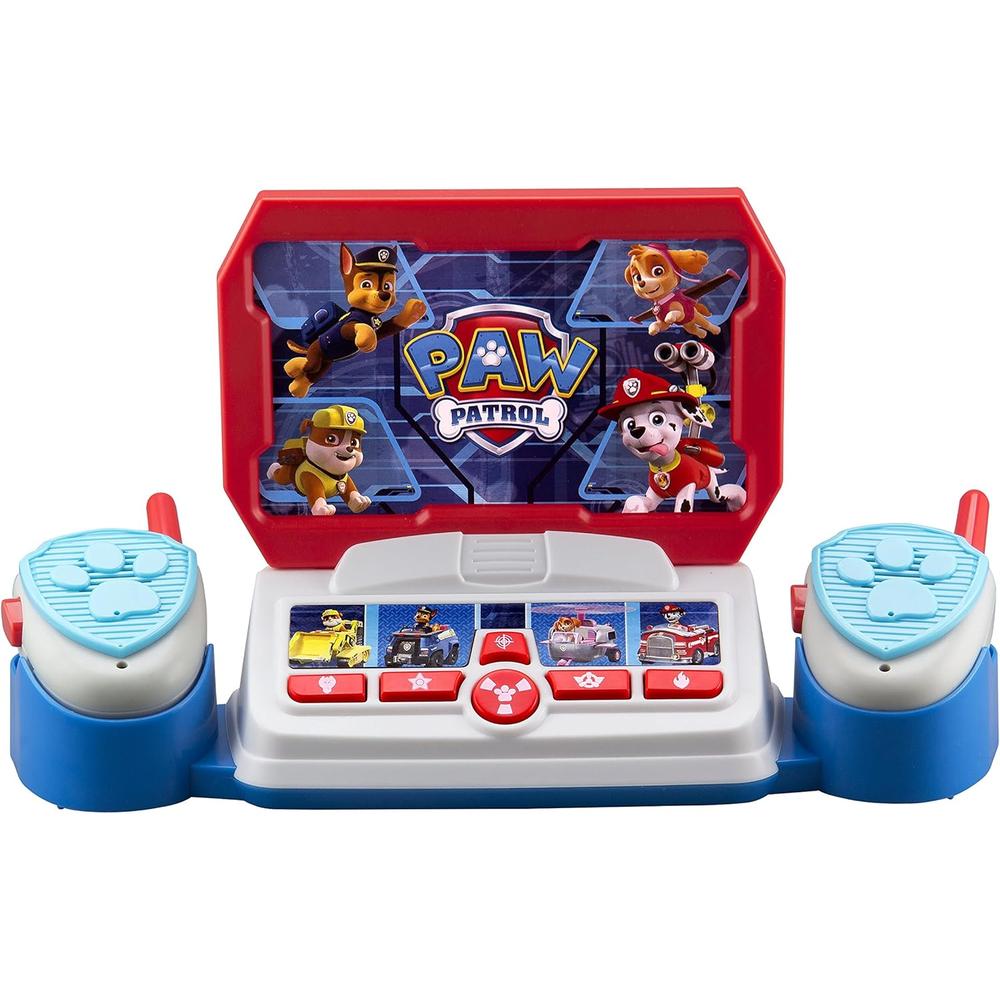 eKids Paw Patrol centro de mando portátil con radios y efectos de sonido