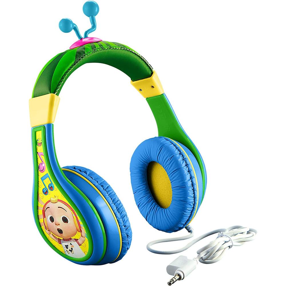 eKids Cocomelon auriculares infantiles con puerto para compartir