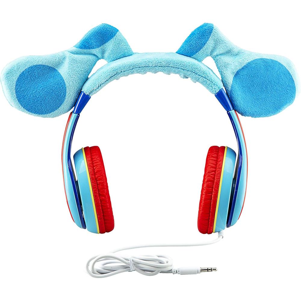 eKids Blues Clues auriculares infantiles con puerto para compartir