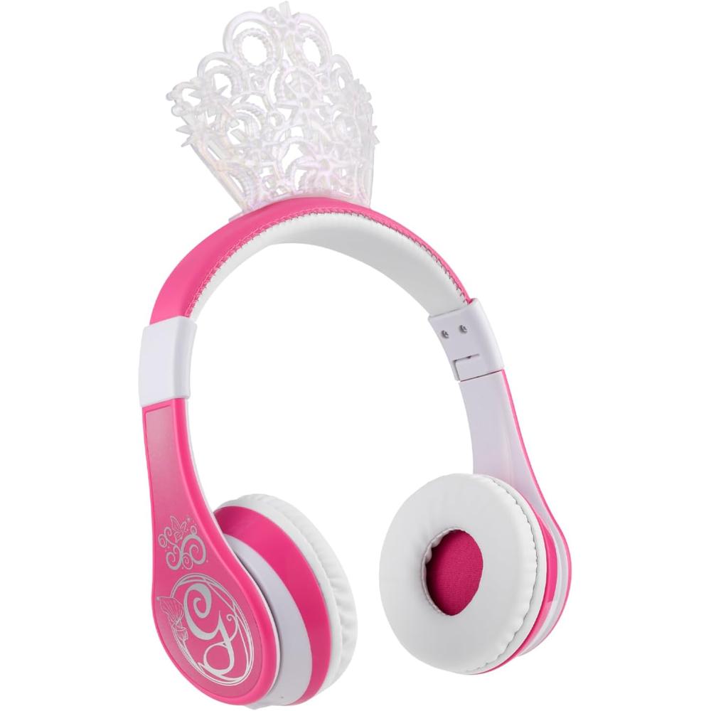 eKids Wicked Glinda auriculares Bluetooth infantiles con micrófono y cable auxiliar
