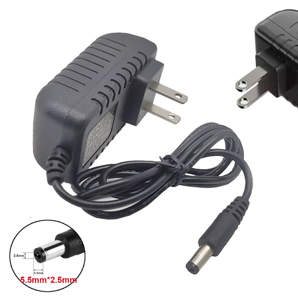 Adaptador de Corriente 12V 2A Fuente Alimentación Punta 5.5 x 2.5mm Aros Luz Led