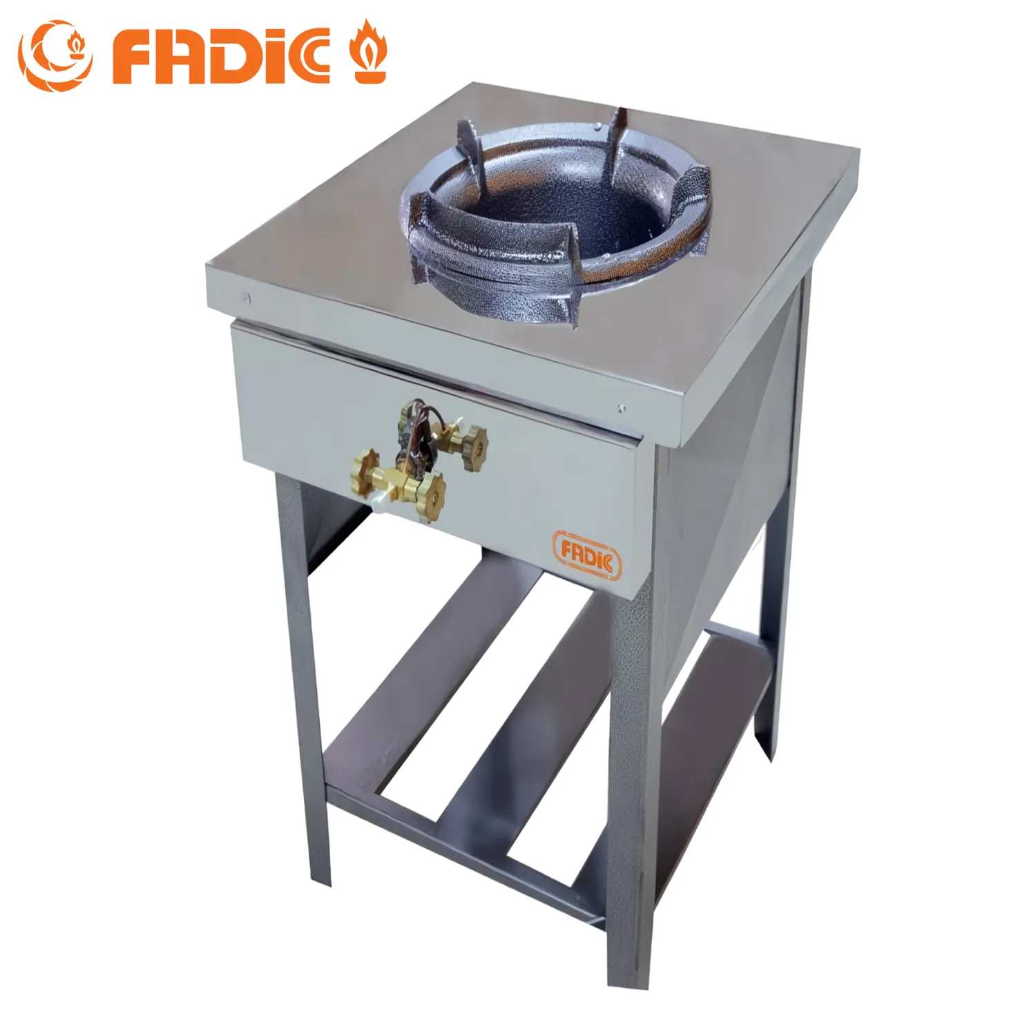 Cocina Semi Industrial Fadic 1 Hornilla Fogón con Regulador FCH1- 01