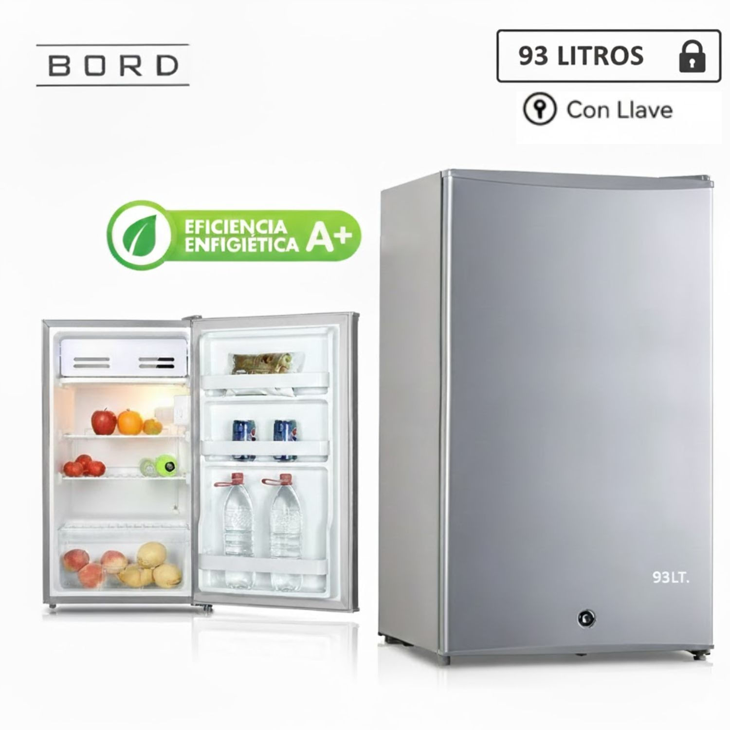 FRIGOBAR BORD MI120S-M 93L SILVER