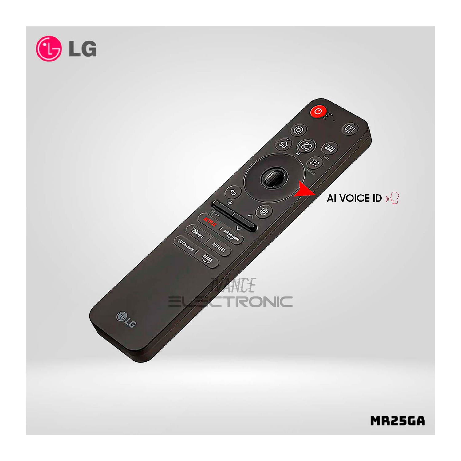 Control Magic LG MR25GA AI Modelo 2025 - Negro