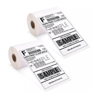 2 rollos de 350 etiquetas adhesiva térmico directo 100x150mm