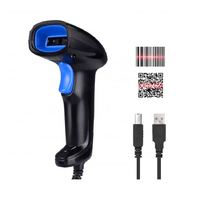 Lector escaner alámbrico código de barras usb para leer qr 2d 1d YHD-1100D