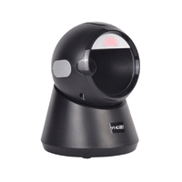 Lector escaner de código barras alámbrico usb de mesa 2d 1d yhd-9100d