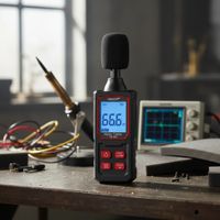 Sonómetro digital portátil para medir ruido decibelios calidad ruido NF-562