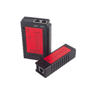 Testeador Probador Cable De Red Lan Rj45 Rj11 con batería NF-468