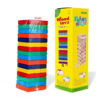 Jenga Madera Juego De Mesa Grande Torre