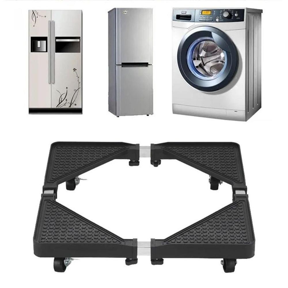 Base Ajustable Multifuncional con Ruedas para Electrodomésticos