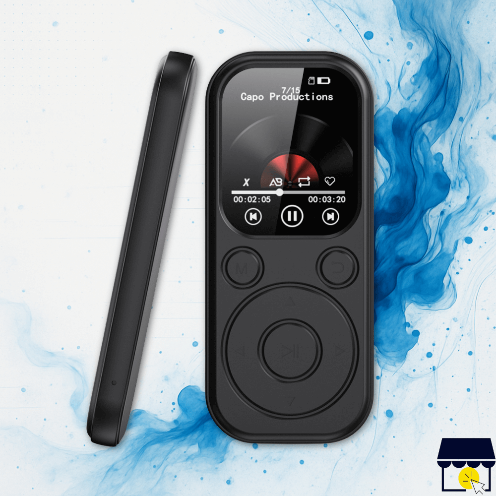 Reproductor MP3 HD con conexión Bluetooth 8GB - Negro