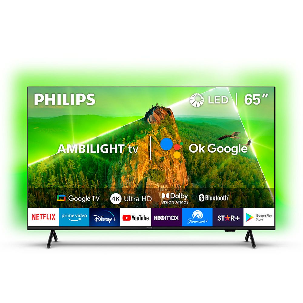 Televisor Philips 65"" Ambilight TV 4K Ultra HD Google Tv 65PUD7908