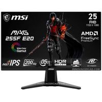 Monitor MSI MAG 255F E20 25 Full HD Fast IPS 200HZ 05MS GTG HDR