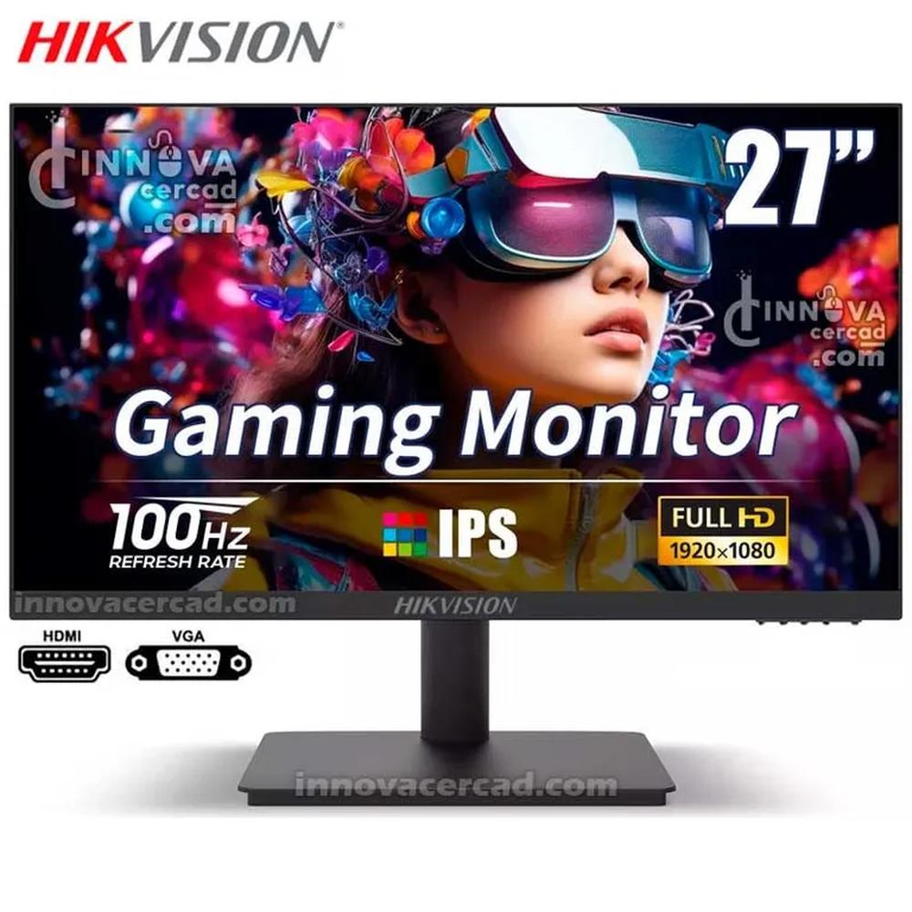 Monitor HIKVISION 27 Full HD 1920 x 1080 100Hz IPS 5Ms HDMI VGA
