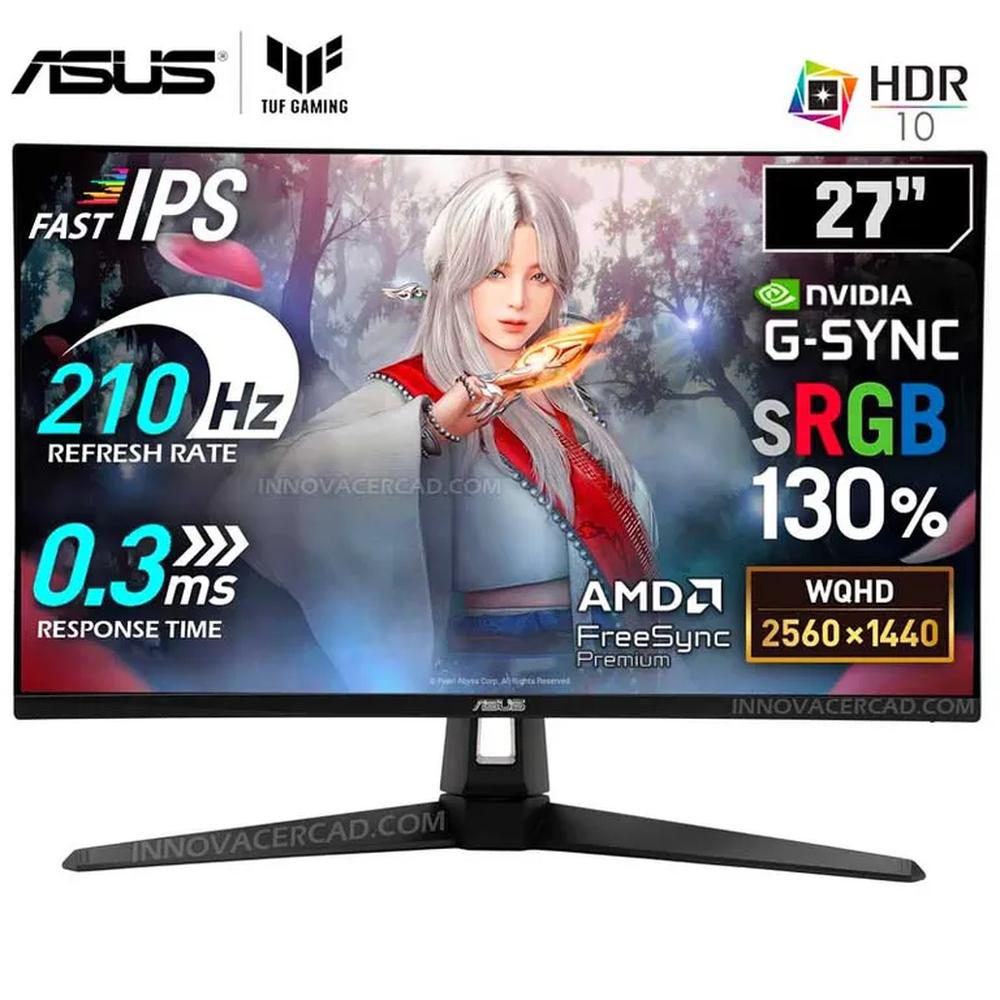 Monitor ASUS Tuf Gaming VG27AQ5A 27 Fast IPS QHD 210Hz 03ms