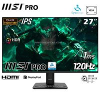 MONITOR MSI PRO MP275 E2 27 IPS FHD 120Hz 1ms Parlante