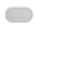 Aplique exterior led pared tortuga 20w