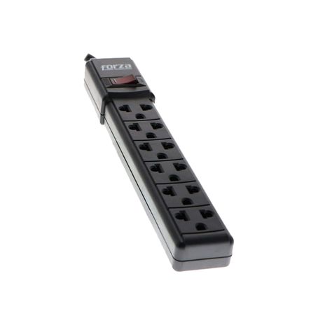 Supresor De Picos Forza Ps-001B 6 Tomas 2200W Supresor De Picos Forza Ps-001B 6 Tomas 2200W