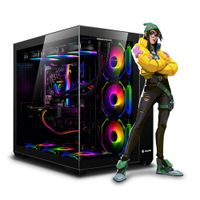 CPU GAMER RYZEN 9 9950X 32GB DDR5 1TB RTX5070ti 16GB YELLOW MI PC LISTA COMPUTADORA