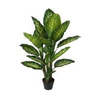 Planta artificial Dieffenbachia 120cm Orange