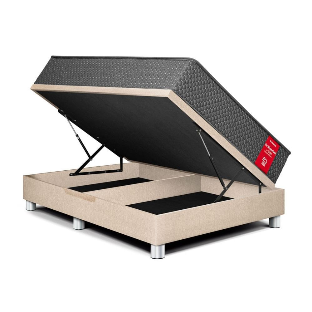 Cama Boxet Su Majestad Queen Champagne Paraiso