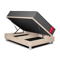 Dormitorio Boxet Blocks Su Majestad 2 Plazas Champagne Paraiso
