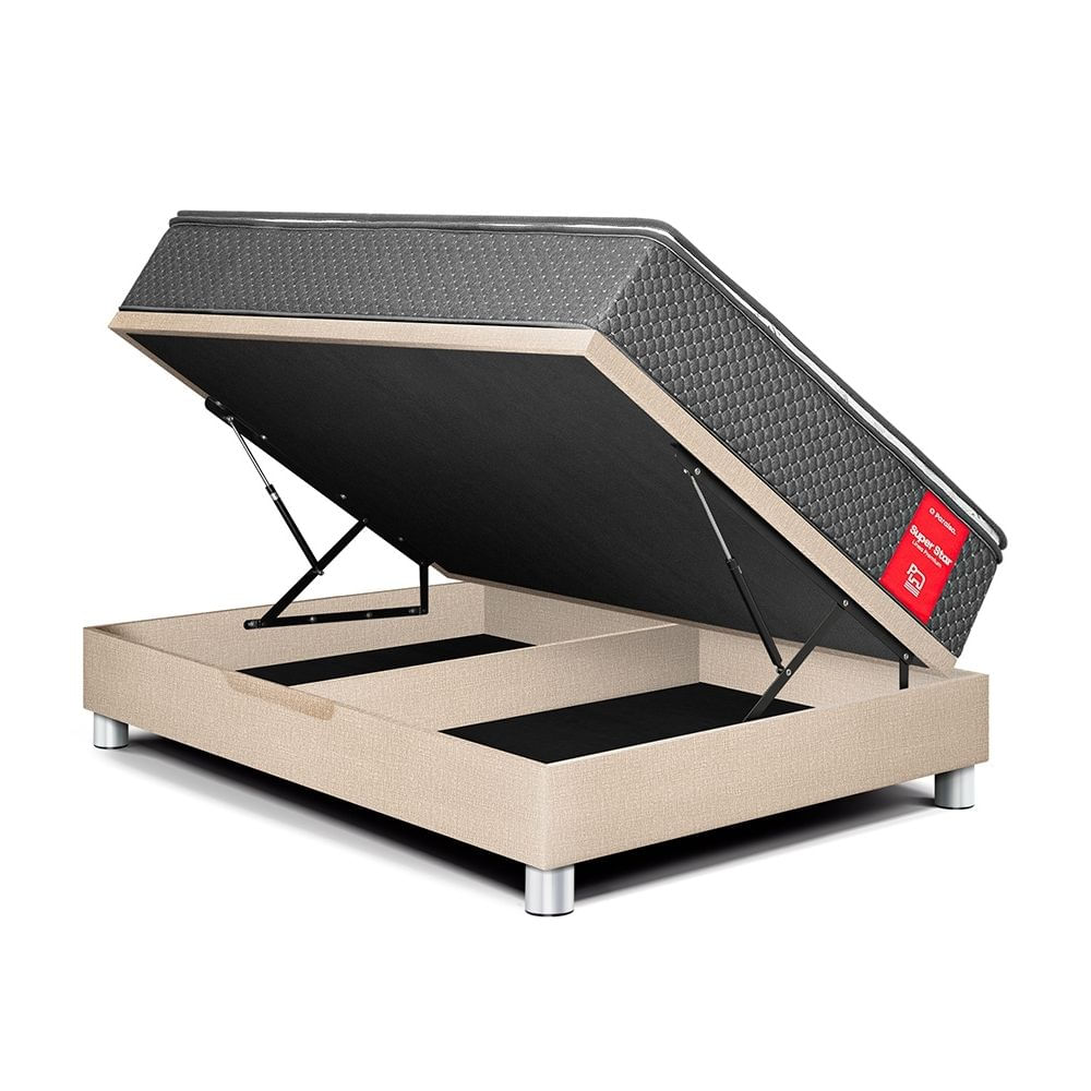 Dormitorio Boxet Blocks Super Star 2 Plazas Champagne Paraiso