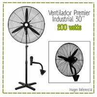 Ventilador Industrial Premier 30 Pulgadas 2 en 1 200watts