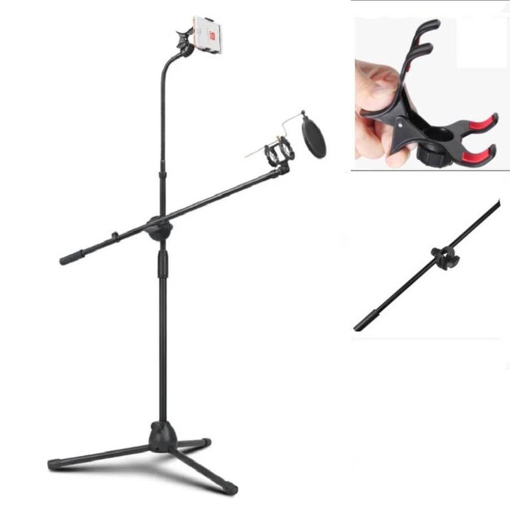 Soporte de Suelo Tripode para Microfono Celular Pedestal