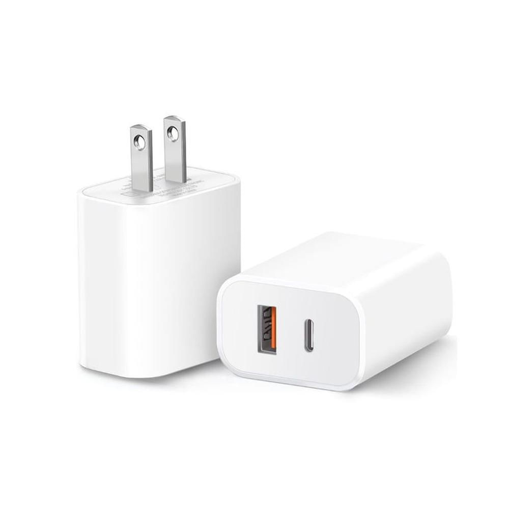 Cubo Carga Rapida 120w Dos Puertos Usb Tipo A - Usb-c