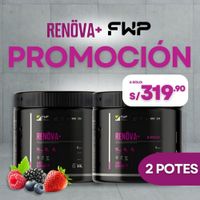 Renova Plus Colágeno Hidrolizado con Q10 y Resveratrol Promoción 2  Potes x 320