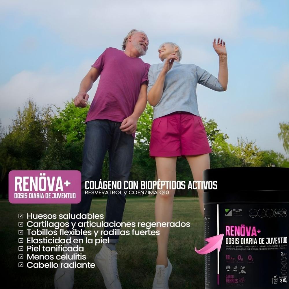 Renova Plus Colágeno Hidrolizado con Q10 y Resveratrol Promoción 2 Potes x  320 | Promart.pe - Promart