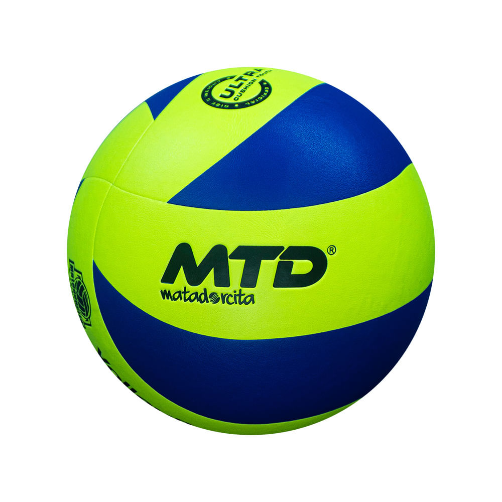 PELOTA P/VOLEY MATADORCITA PU PREMIUM Color AMARILLO/MORADO Talla 5